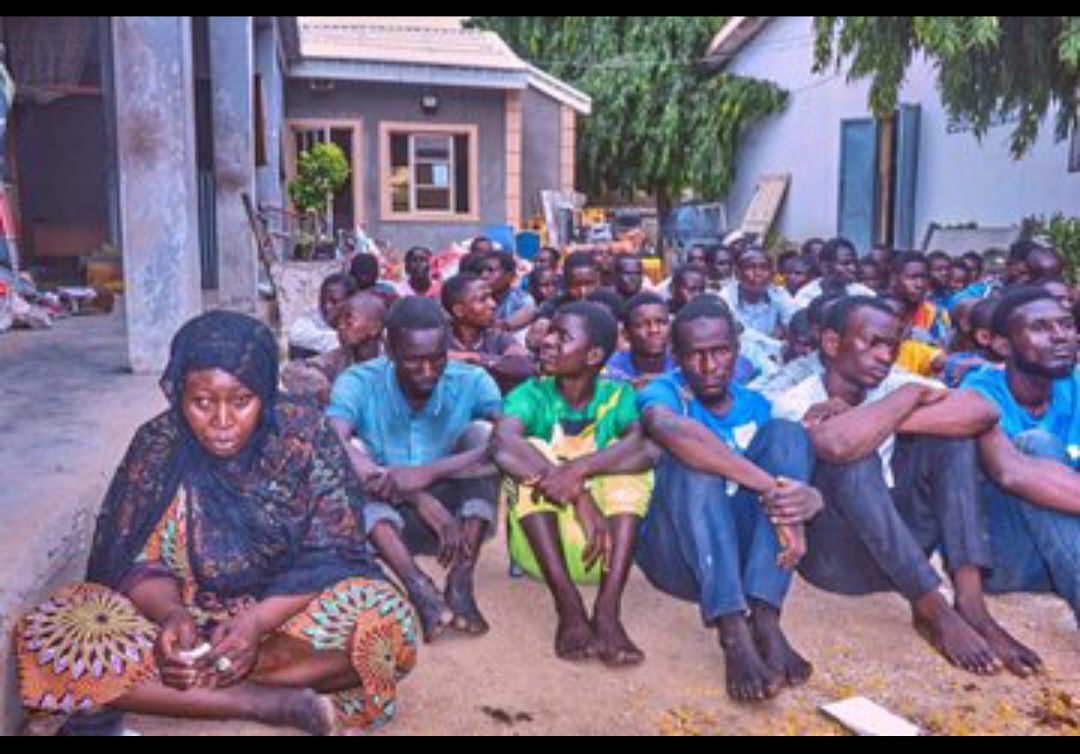 POLICE ARRESTS LOOTERS IN KANO STATE