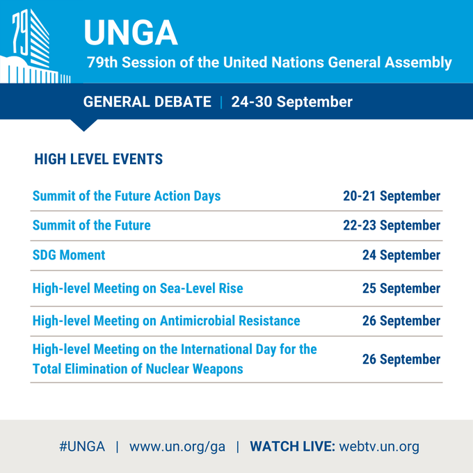 UPDATES FROM THE UNITED NATIONS GENERAL ASSEMBLY. Global Affairs Hub 247