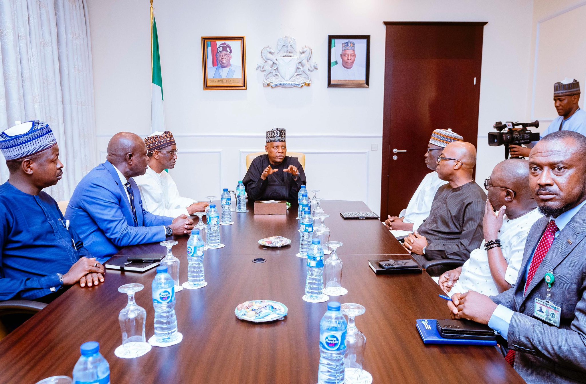 On issues concerning the hike in the price of Petroleum; Vice President Shettima on the direction from the President has called  for a meeting.