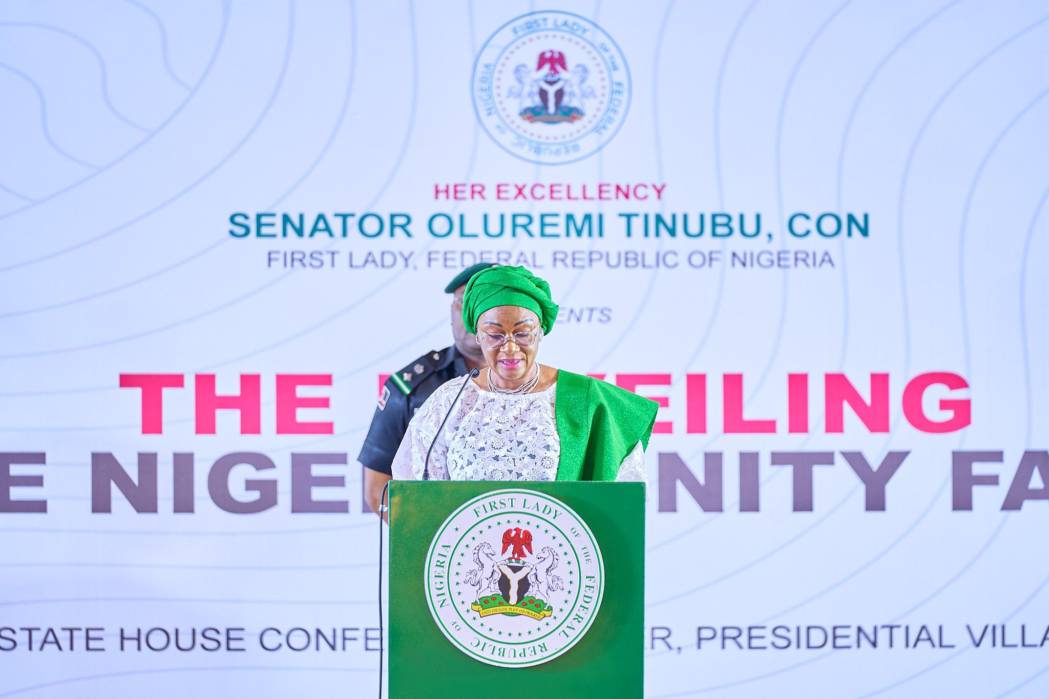 Ahead of Independence day celebration in October  Senator Oluremi Tinubu launches one Nigeria unity fabric