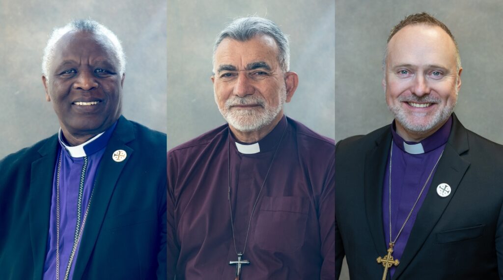 Archbishop L Mbanda Archbishop M Uchoa Bishop P Donison Global Affairs Hub 247